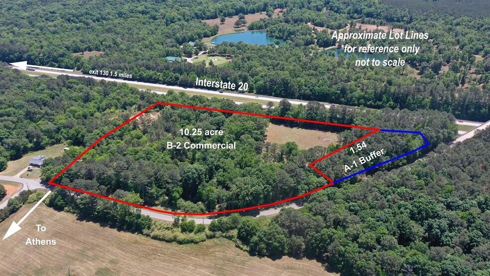 1900 Stagecoach Rd, Greensboro, GA à vendre - Aérien – Image 2 sur 10