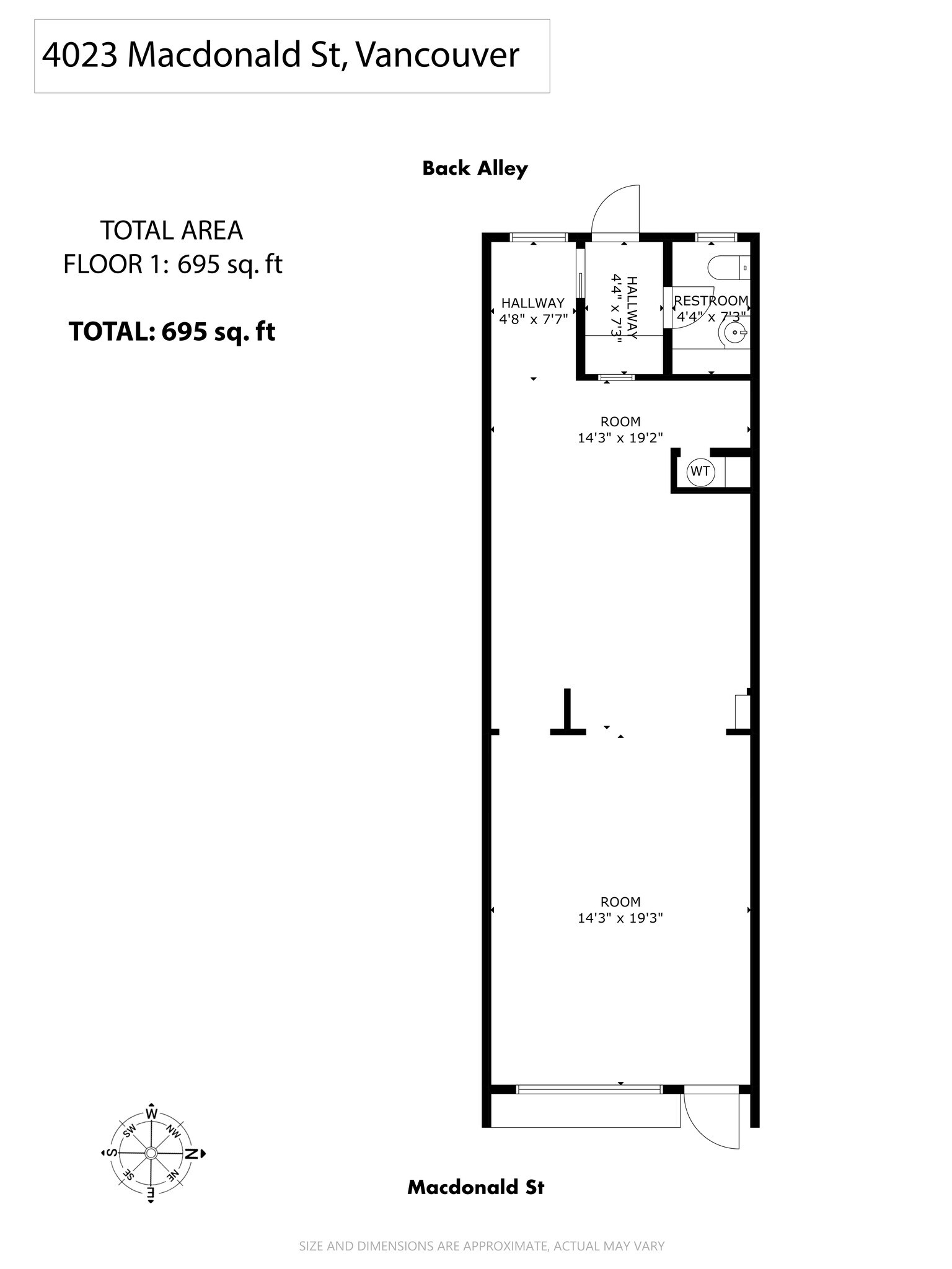4009-4027 Macdonald St, Vancouver, BC à louer Photo intérieure– Image 1 sur 1