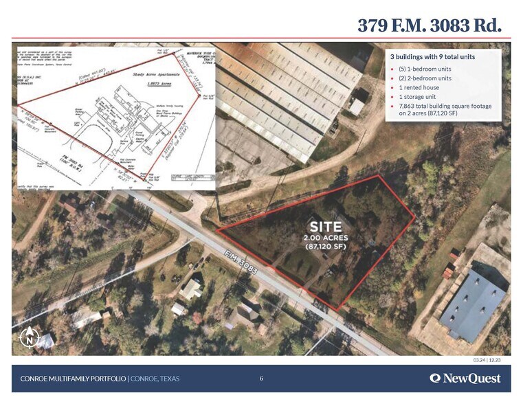 379 FM 3083 Rd, Conroe, TX à vendre - Photo de l’immeuble – Image 1 sur 4