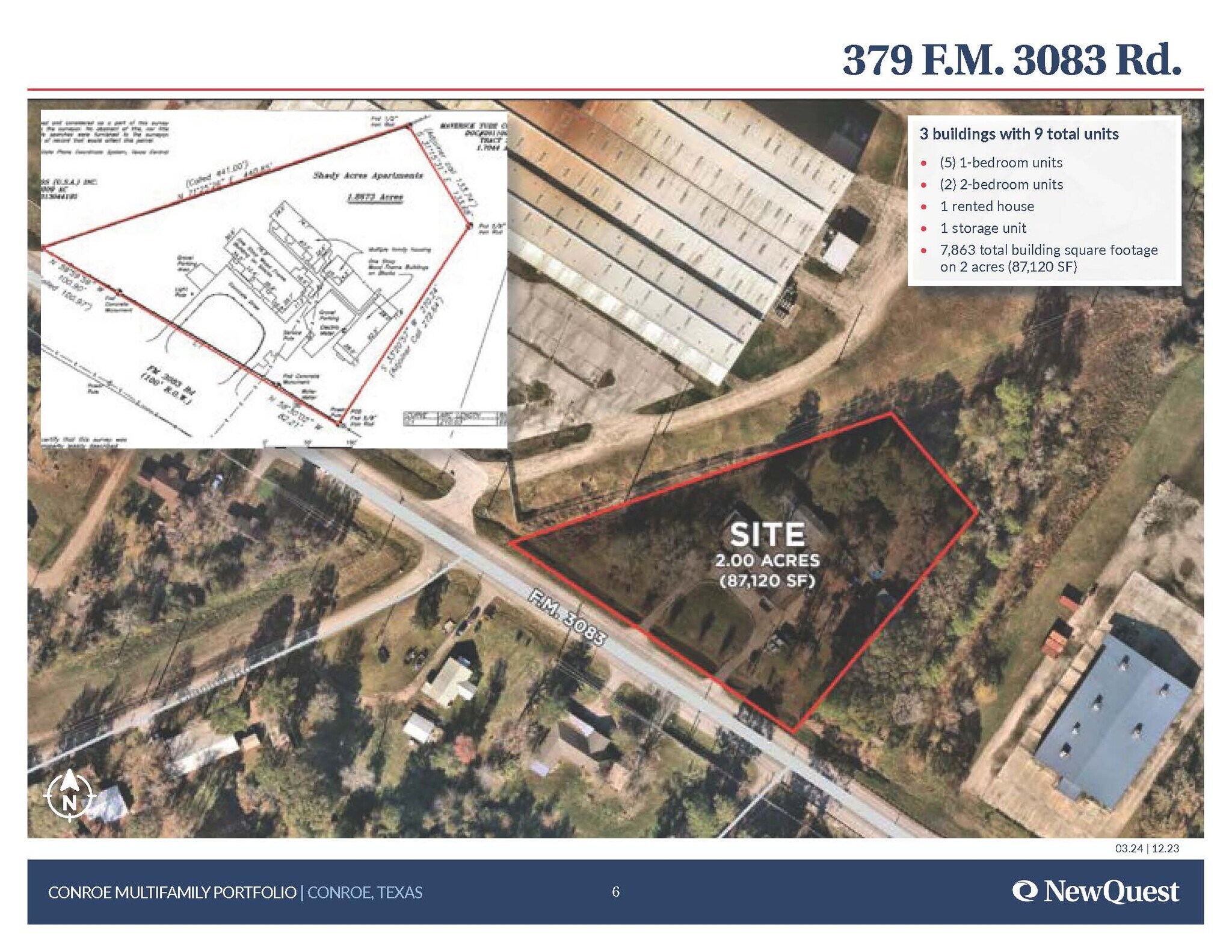 379 FM 3083 Rd, Conroe, TX à vendre Photo de l’immeuble– Image 1 sur 5