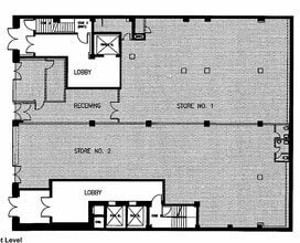 323 W 39th St, New York, NY à louer Plan d’étage– Image 1 sur 2