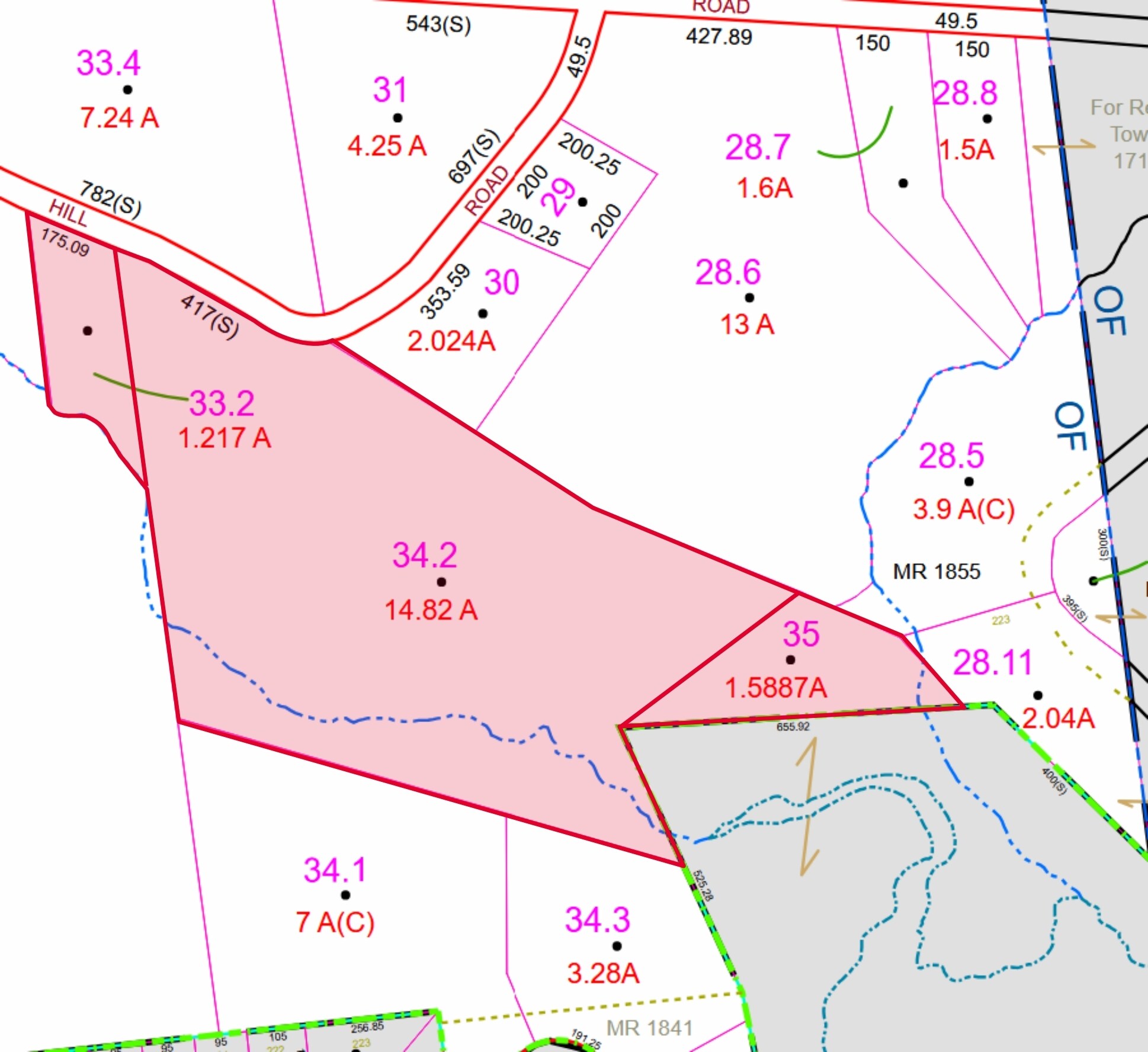 6446 Cove Rd, Lee Center, NY à vendre Plan cadastral– Image 1 sur 3