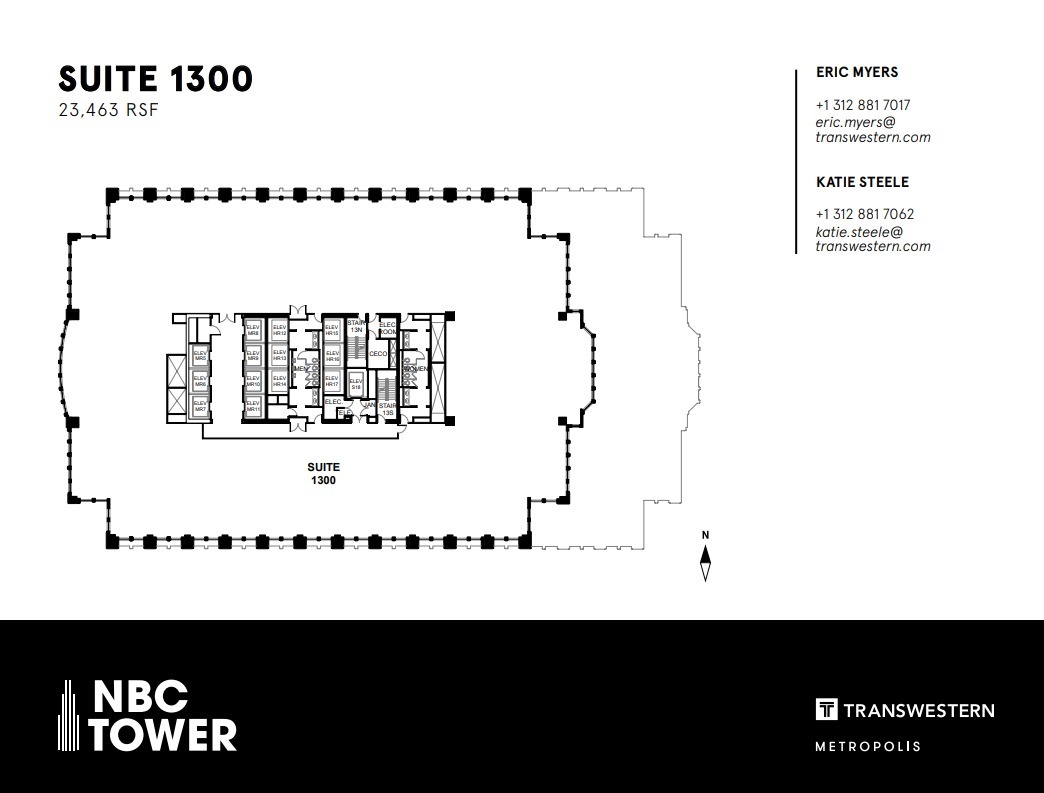 455 N Cityfront Plaza Dr, Chicago, IL à louer Plan d’étage– Image 1 sur 1