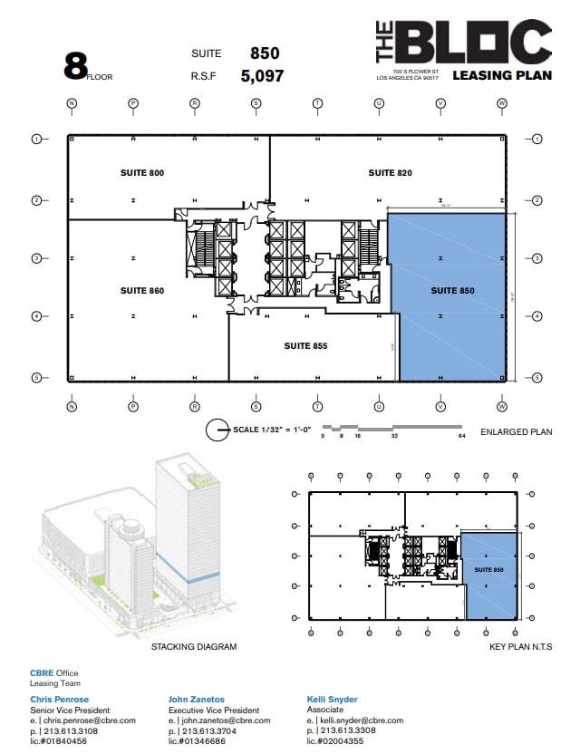 700 S Flower St, Los Angeles, CA à louer Plan d’étage– Image 1 sur 1