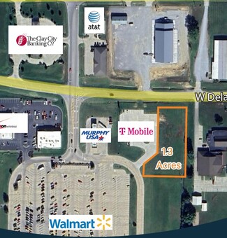 Plus de détails pour W Delaware St, Fairfield, IL - Terrain à louer