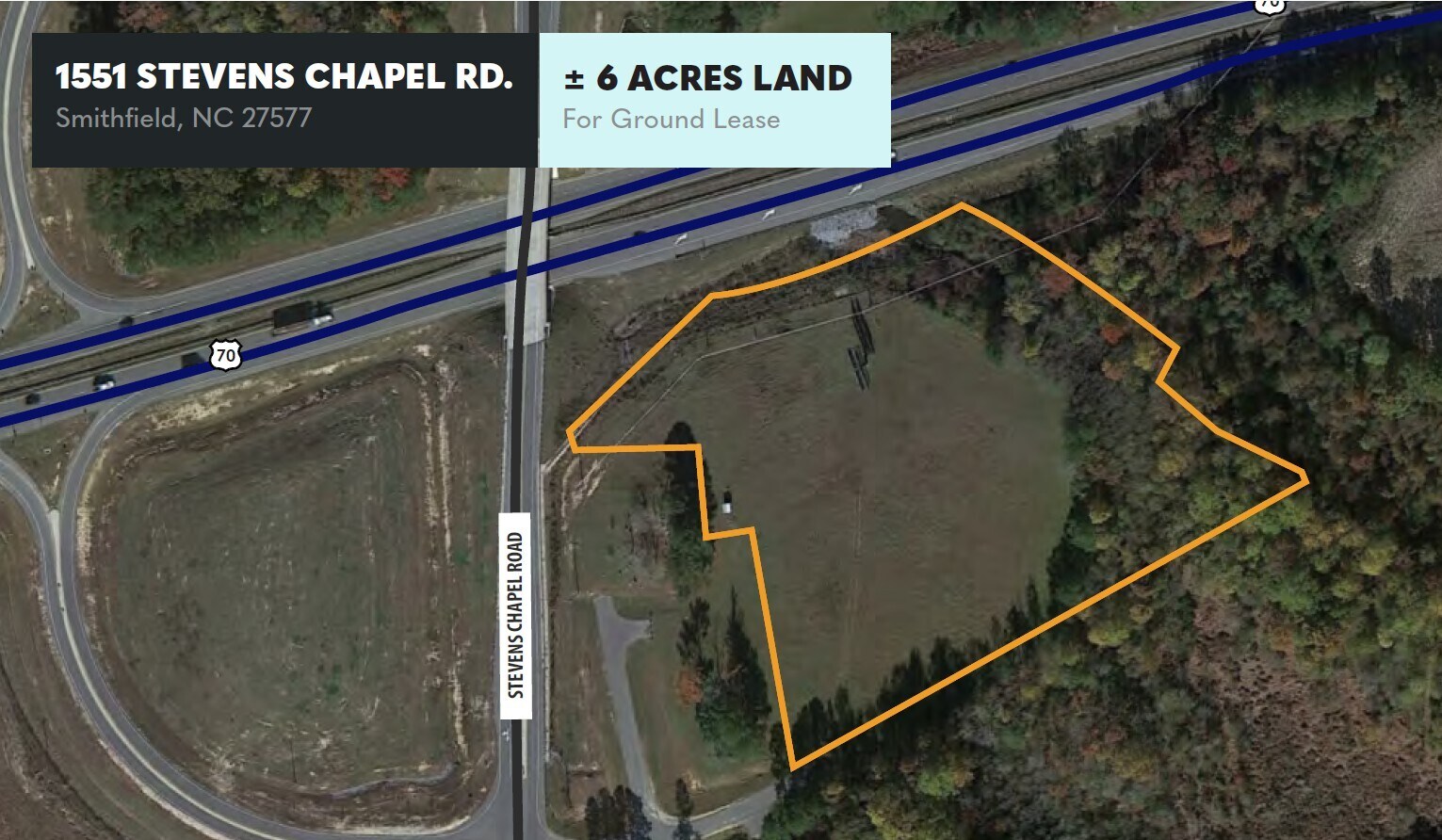 1551 Stevens Chapel Rd, Smithfield, NC à louer Aérien– Image 1 sur 5
