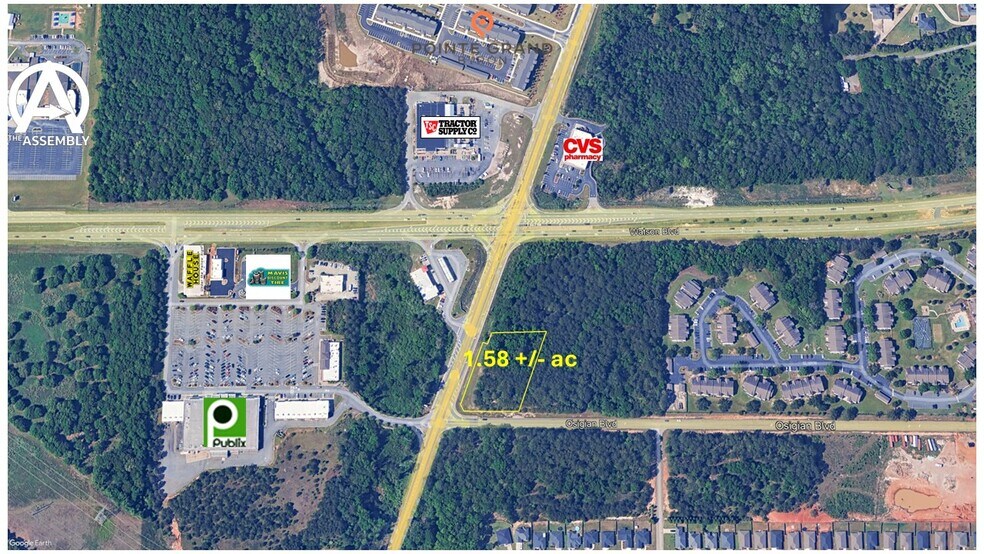 Hwy 41, Warner Robins, GA à vendre - Aérien – Image 1 sur 1