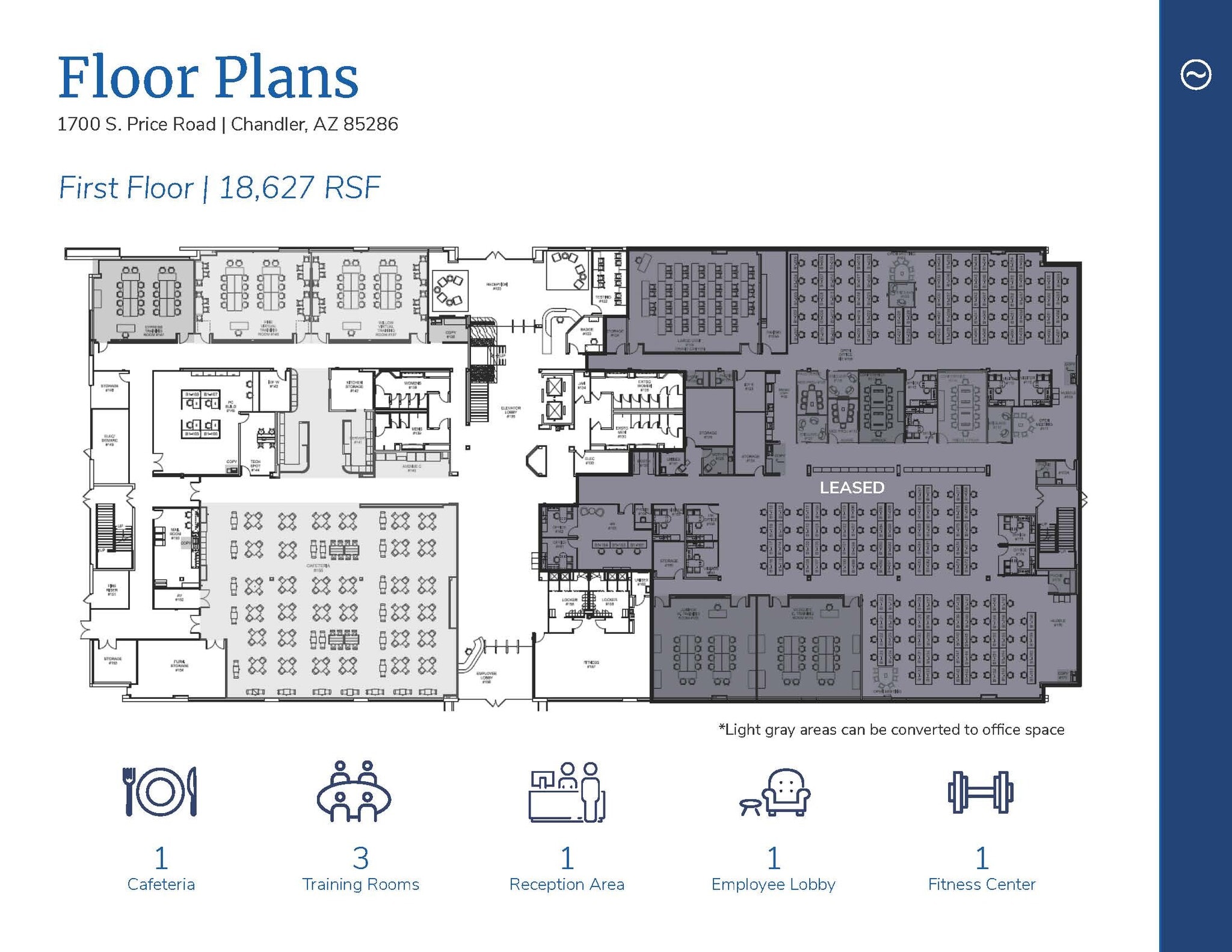 1700 S Price Rd, Chandler, AZ à louer Plan d’étage– Image 1 sur 1