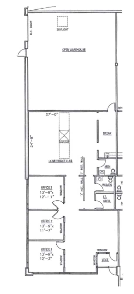16W235 83rd St, Burr Ridge, IL à louer Plan d’étage– Image 1 sur 1
