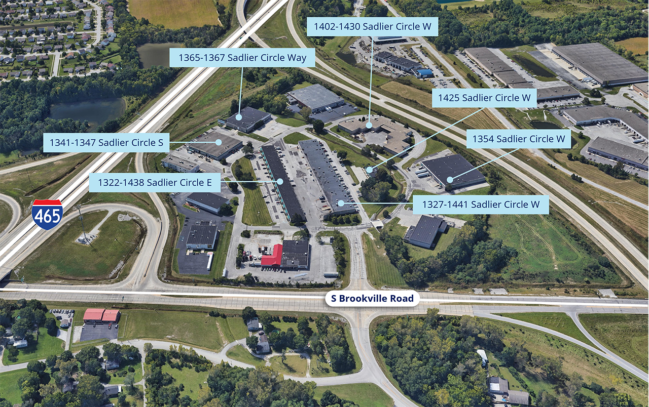 1322-1438 Sadlier Circle East Dr, Indianapolis, IN à louer Photo de l’immeuble– Image 1 sur 5