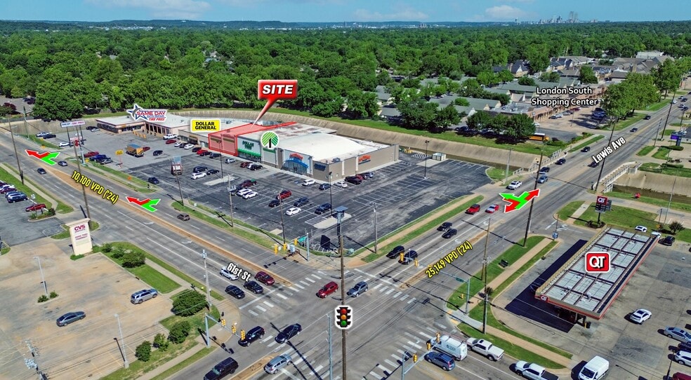 2235 E 61st St, Tulsa, OK à louer - Aérien – Image 2 sur 4