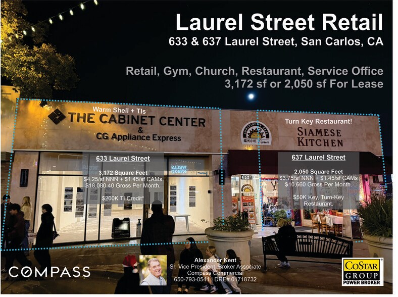 633-637 Laurel St, San Carlos, CA à louer - Photo de l’immeuble – Image 1 sur 8