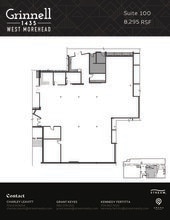 1435 W Morehead St, Charlotte, NC à louer Plan d’étage– Image 1 sur 1