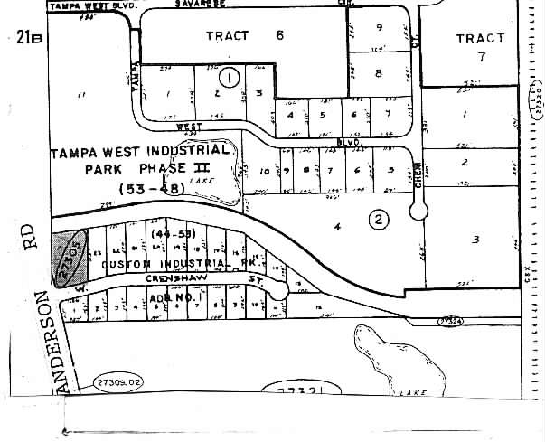 7211 Anderson Rd, Tampa, FL à louer - Plan cadastral – Image 2 sur 12