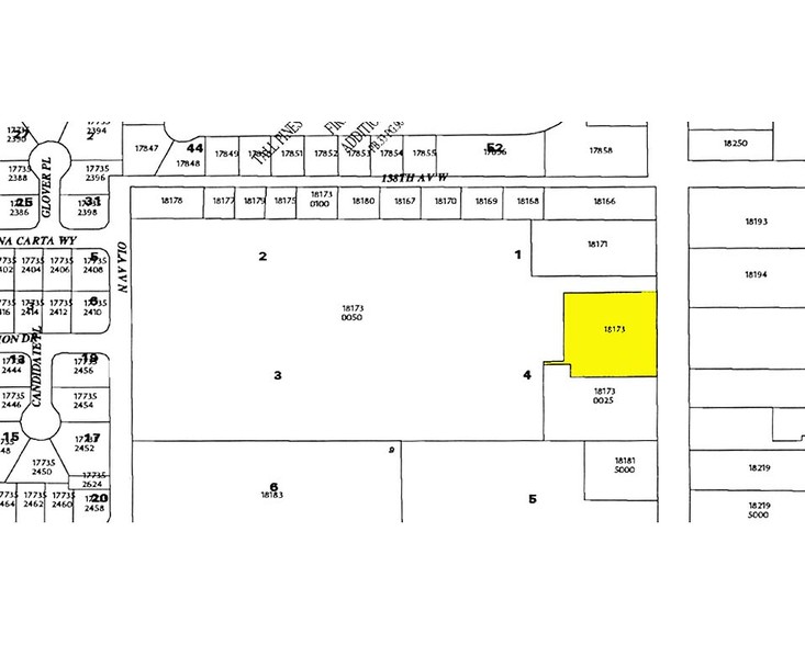 13542 N Florida Ave, Tampa, FL à louer - Plan cadastral – Image 2 sur 11