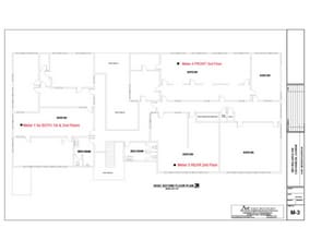 8621 Bellanca Ave, Los Angeles, CA à louer Plan d’étage– Image 1 sur 3