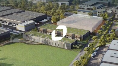 Wissous - Vue aérienne vue de carte