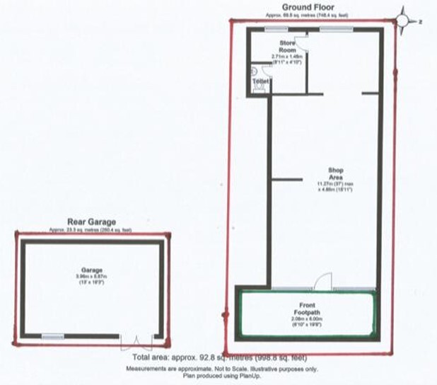 28 Crown Rd, Twickenham à vendre - Plan d’étage – Image 2 sur 2