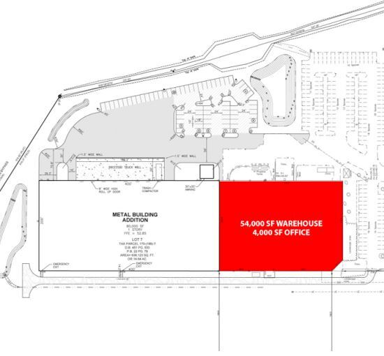 221 Progress Pky, Franklin, VA à louer Plan de site– Image 1 sur 1