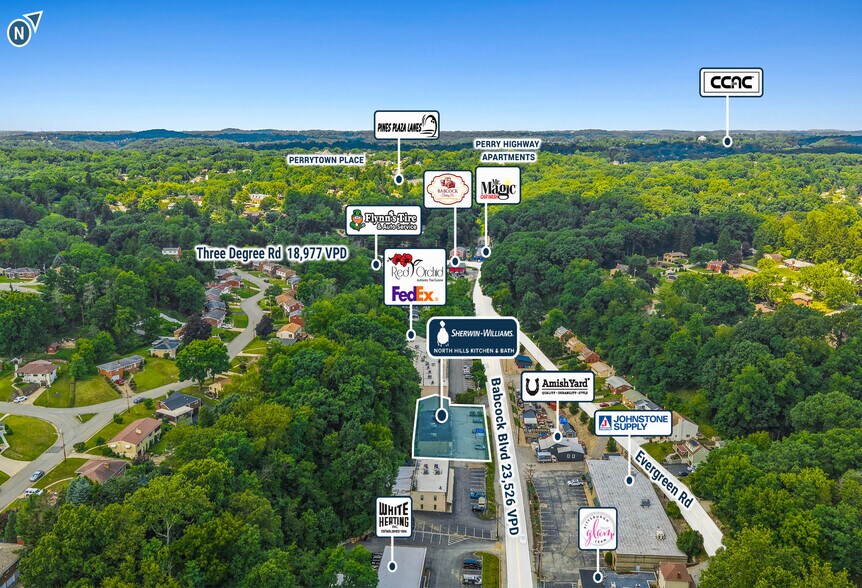3479 Babcock Blvd, Pittsburgh, PA à vendre - Photo de l’immeuble – Image 3 sur 5
