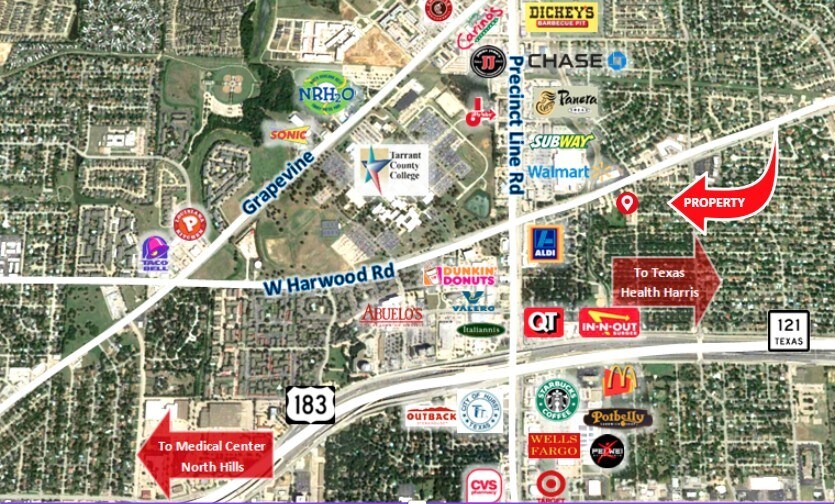 1721 Cimarron Trl, Hurst, TX à vendre - Photo de l’immeuble – Image 2 sur 7