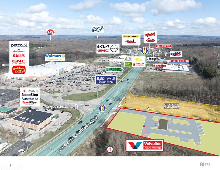 1180 N Hermitage Rd, Hermitage, PA à vendre - Photo de l’immeuble – Image 3 sur 6