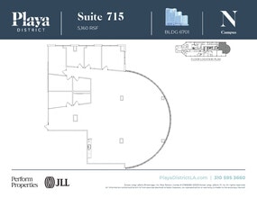 6100 Center Dr, Los Angeles, CA à louer Plan d’étage– Image 1 sur 1