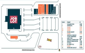 850 E Street Rd, Warminster, PA à louer Plan de site– Image 1 sur 1