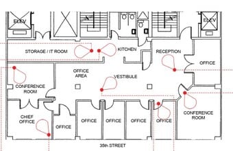 247 W 35th St, New York, NY à louer Plan d’étage– Image 1 sur 1