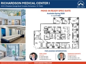 3101 E President George Bush Hwy, Richardson, TX à louer Plan d’étage– Image 1 sur 2