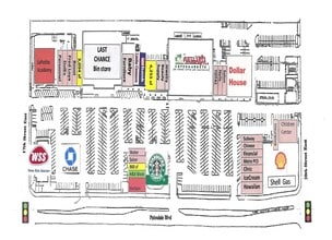 1703-1823 E Palmdale Blvd, Palmdale, CA à louer Plan d’étage– Image 1 sur 1
