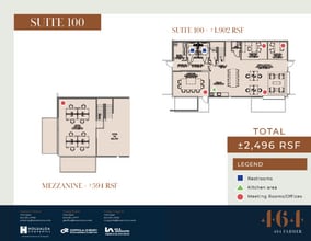 464 S Farmer Ave, Tempe, AZ à louer Plan d’étage– Image 1 sur 2