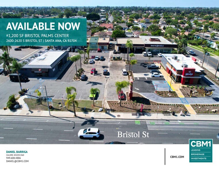 2600-2620 S Bristol St, Santa Ana, CA à louer - Photo de l’immeuble – Image 1 sur 8