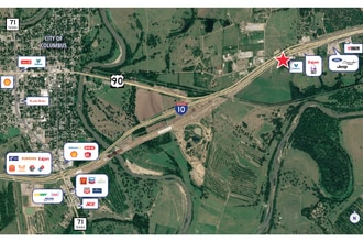 4475 I-10 & Alleyton Rd S, Alleyton, TX - Vue aérienne vue de carte - Image1