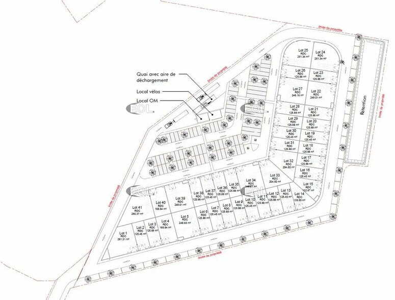 Local d'activités dans Le Pontet à vendre - Plan de site – Image 2 sur 3
