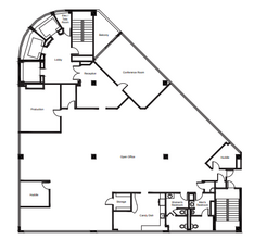 888 W 6th St, Los Angeles, CA à louer Plan d’étage– Image 2 sur 2