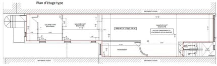 1494 Rue Sherbrooke O, Montréal, QC à louer Plan d’étage– Image 1 sur 1