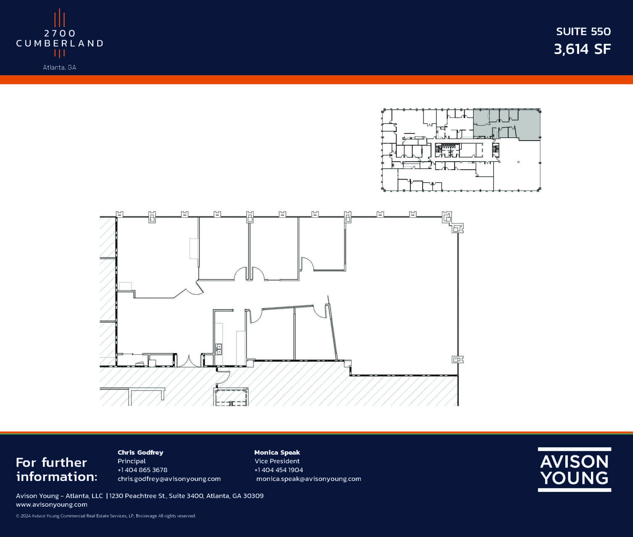 2700 Cumberland Pky SE, Atlanta, GA à louer Plan d’étage– Image 1 sur 1