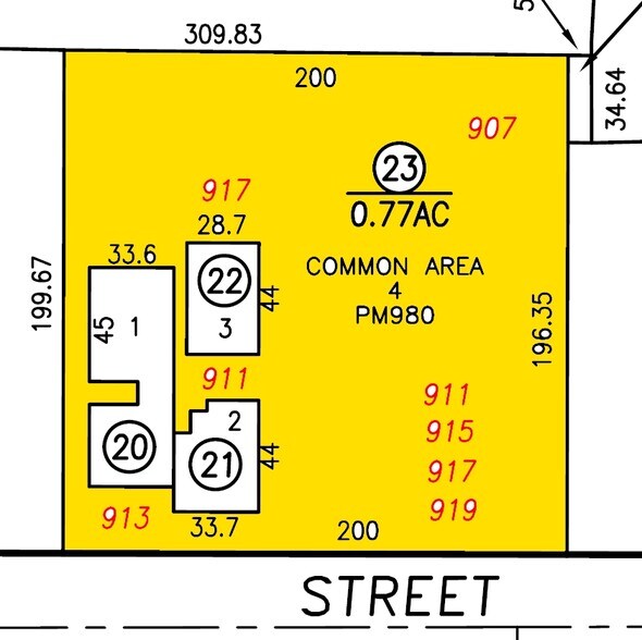 917 Mountain St, Carson City, NV à vendre - Plan cadastral – Image 2 sur 2