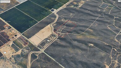 20 Acres in Kern County Rd, Bakersfield, CA - Vue aérienne vue de carte - Image1