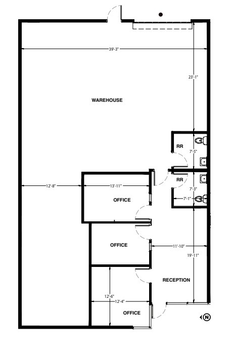 6625 S Valley View Blvd, Las Vegas, NV à louer Plan d’étage– Image 1 sur 1
