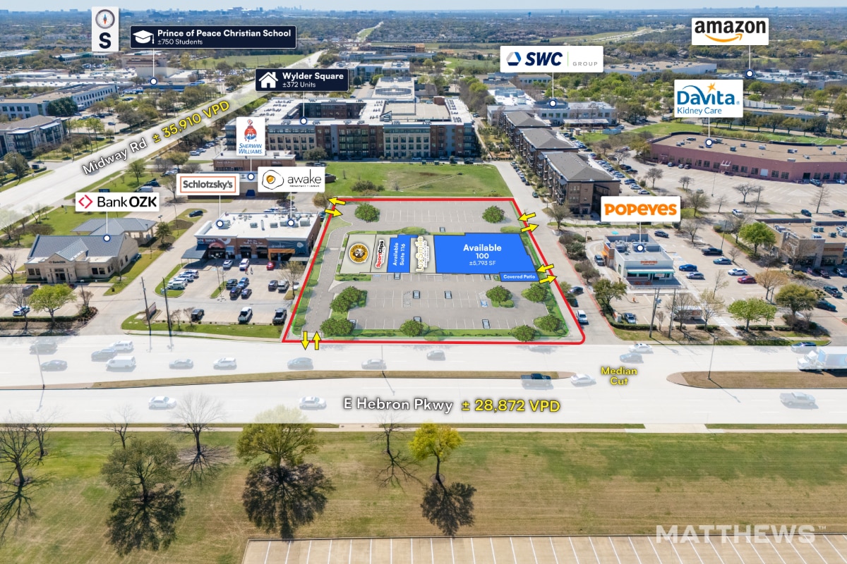 3320 E Hebron Pky, Carrollton, TX à louer Photo de l’immeuble– Image 1 sur 2