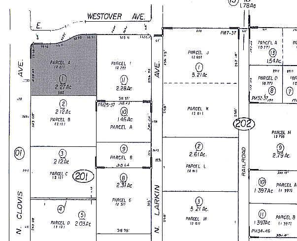 2750 N Clovis Ave, Fresno, CA à louer - Plan cadastral – Image 3 sur 10