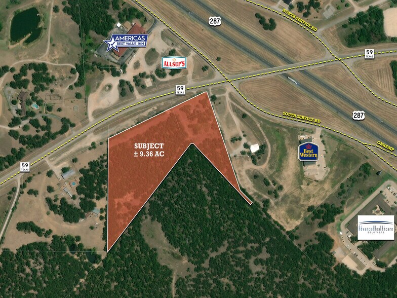 1215 Highway 59 S, Bowie, TX à vendre - Aérien – Image 1 sur 5