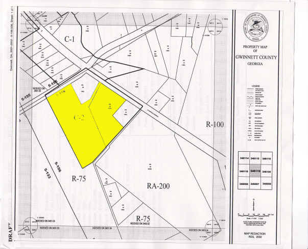 2715 Loganville Hwy, Loganville, GA à louer - Plan cadastral – Image 2 sur 9