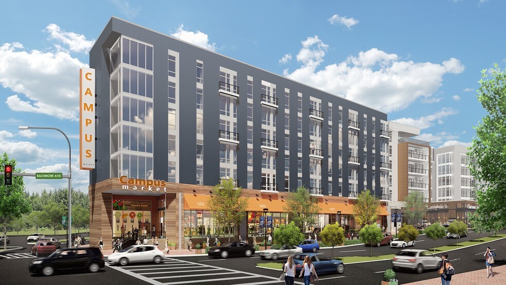 7200 Baltimore Ave, College Park, MD à louer - Photo de l’immeuble – Image 3 sur 3