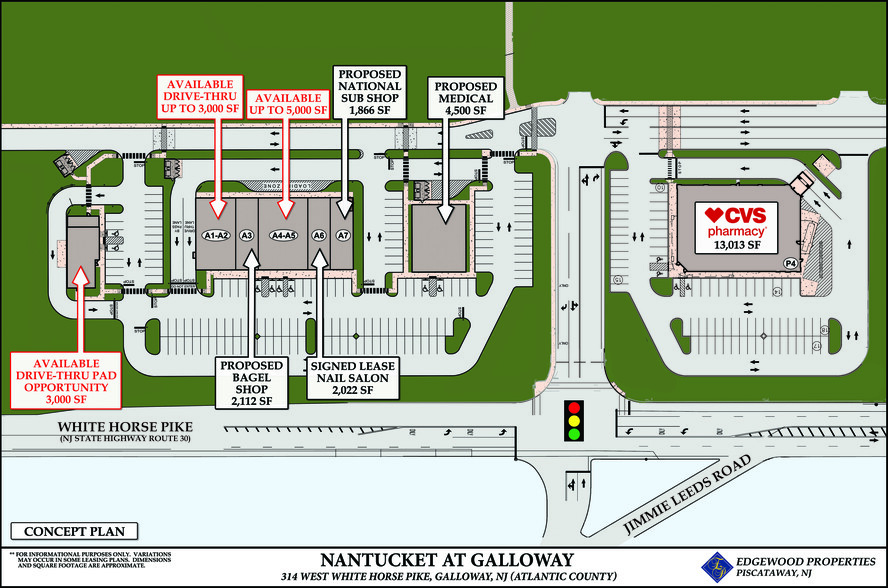 Route 30, Galloway Township, NJ à louer - Plan de site – Image 2 sur 8
