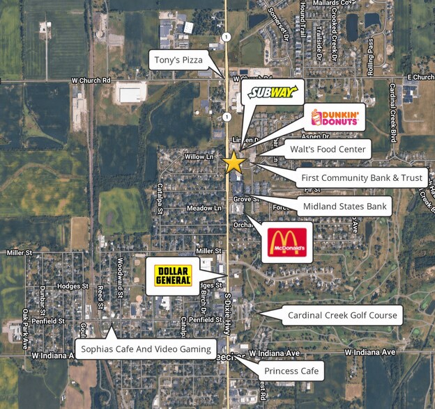 983-997 Dixie Hwy, Beecher, IL à louer - Photo de l’immeuble – Image 2 sur 3