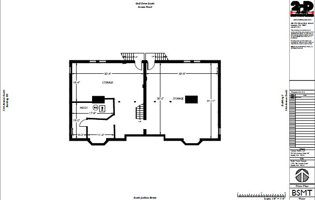 1122 12th Ave S, Seattle, WA à louer Plan d’étage– Image 1 sur 1