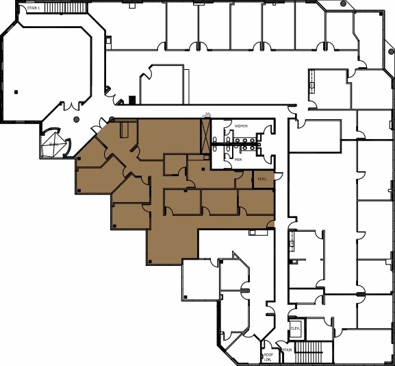 3602 Inland Empire Blvd, Ontario, CA à louer Plan d’étage– Image 1 sur 2